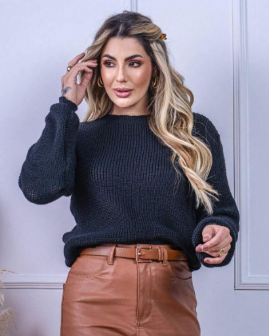 Pullover mit Puffärmeln: Eleganz und Komfort für den Winter