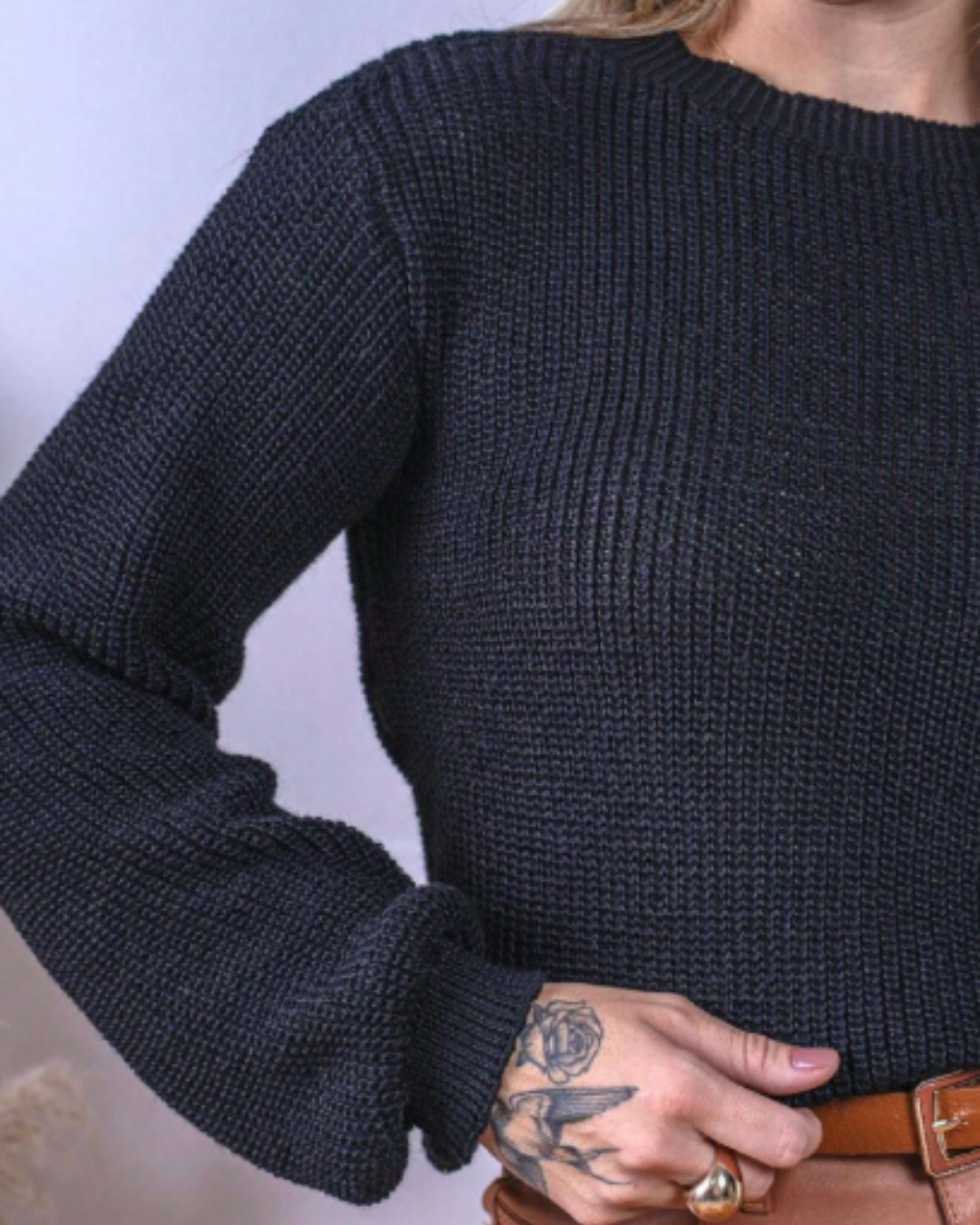 Pullover mit Puffärmeln: Eleganz und Komfort für den Winter