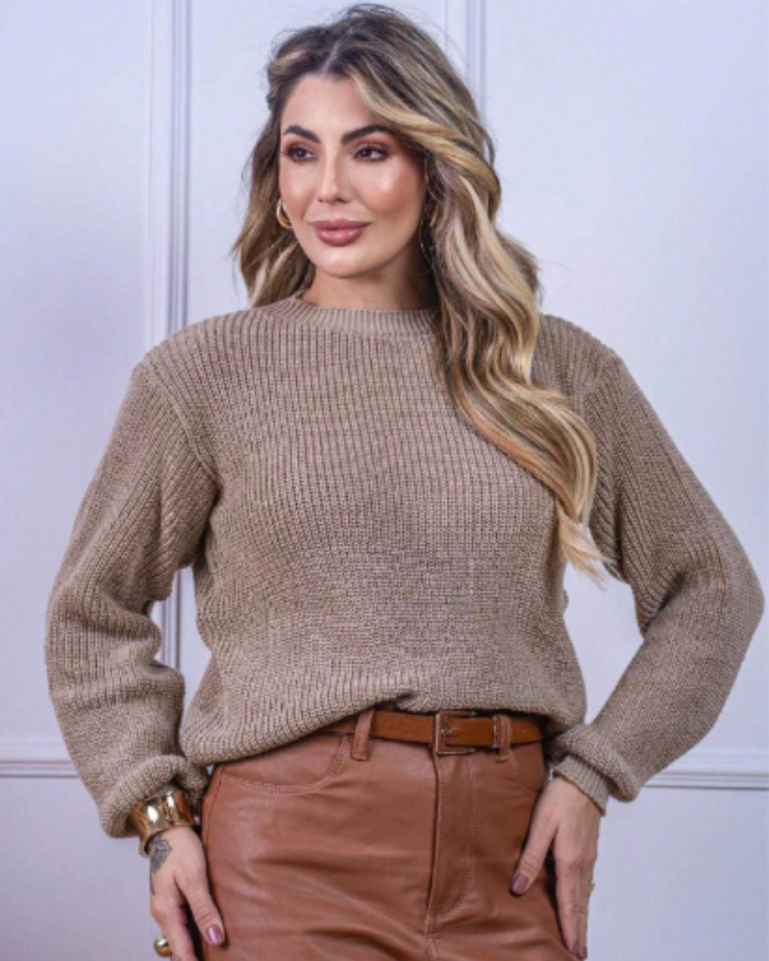 Pullover mit Puffärmeln: Eleganz und Komfort für den Winter