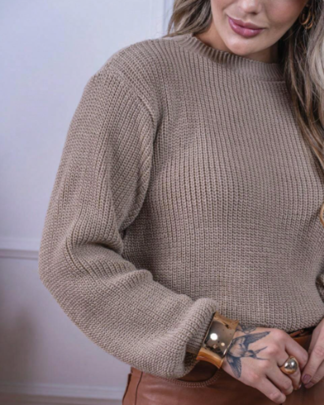 Pullover mit Puffärmeln: Eleganz und Komfort für den Winter