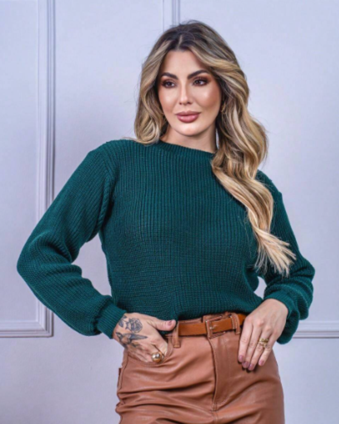 Pullover mit Puffärmeln: Eleganz und Komfort für den Winter