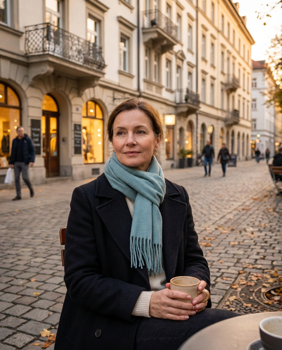 Dicker Winterschal für Damen