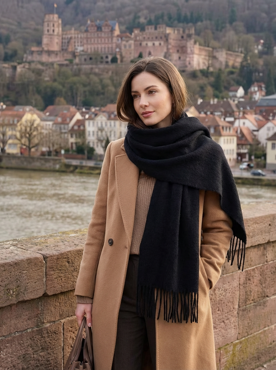 Dicker Winterschal für Damen